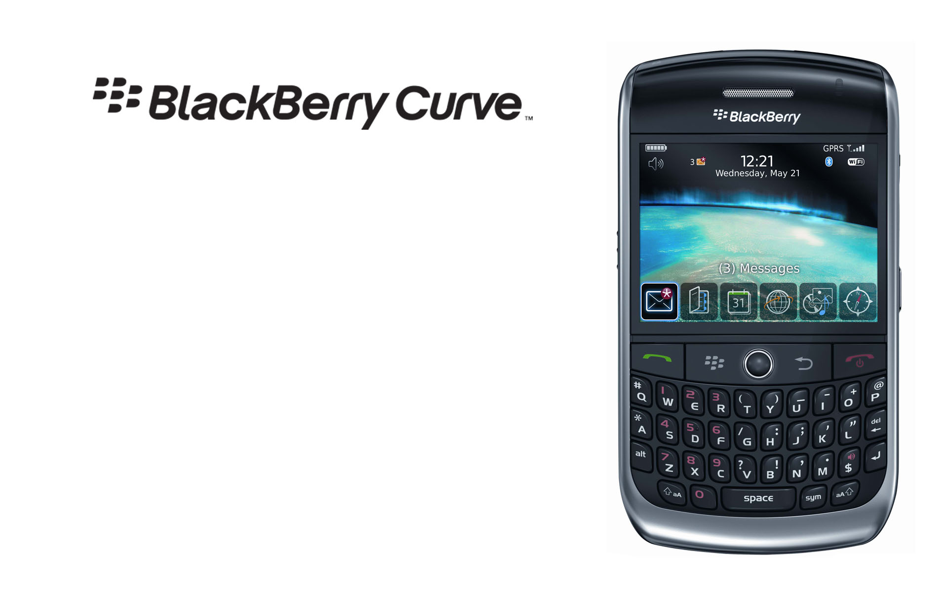 телефон, Blackberry Curve, блэкберри, хайтек, hd обои