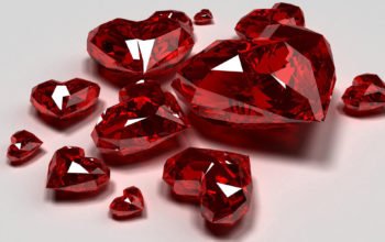3D сердца 3D сердца, 3d обои, 3д графика, камни
