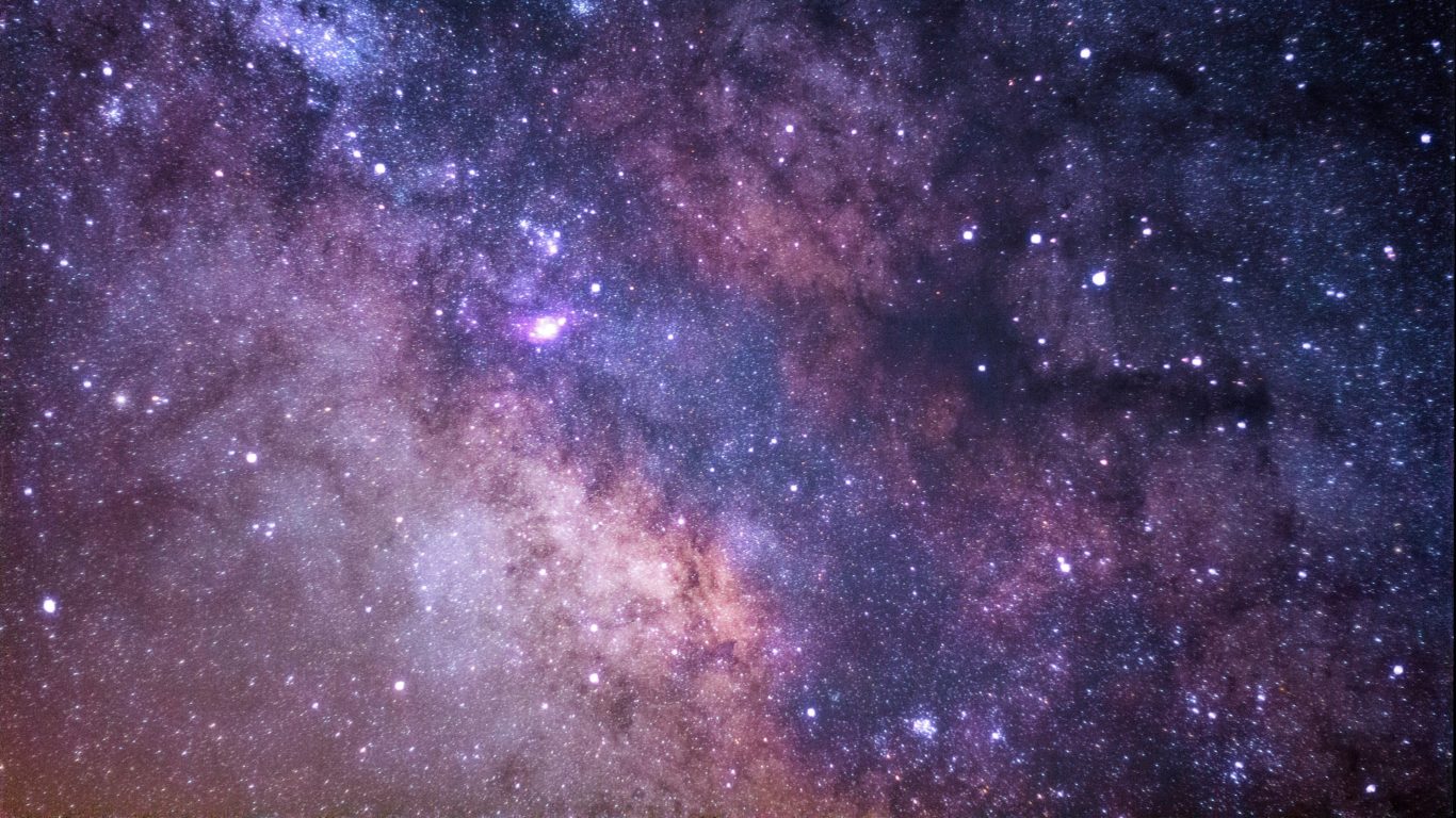 Звездное небо на белом фоне