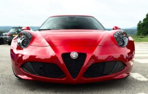 Красный Alfa Romeo Alfa Romeo, альфа ромео, авто, cars, спорткар, hd обои