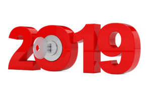 Ключ 2019 новогодние обои, ключ, 2019, hd заставка, Новый год