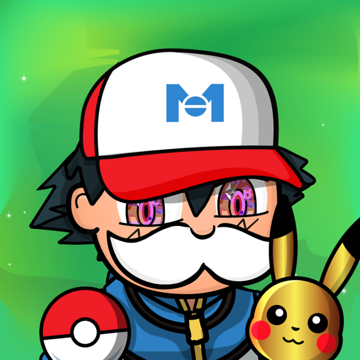 avatar of a man with glasses and a cap with pokemon