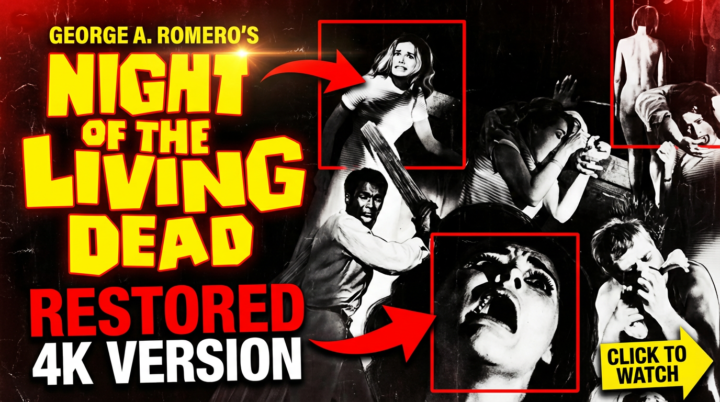 Night of the Living Dead 1968 – First Modern Zombie Movie in 4K (George A. Romero)